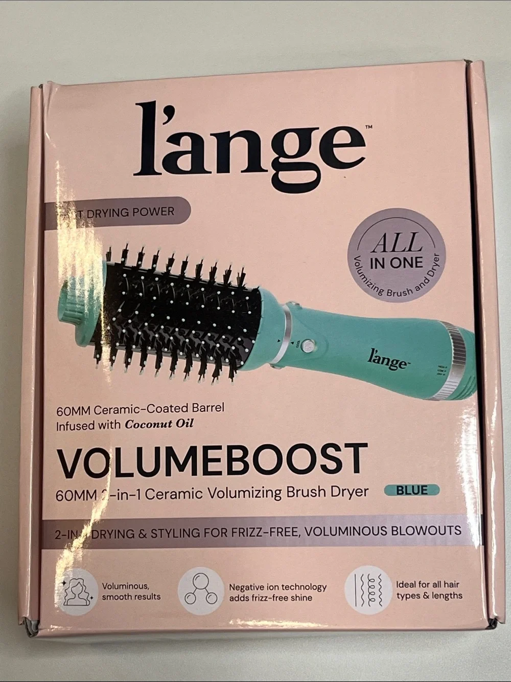 Lange Turquoise Hot Air Styling Brush Set